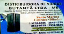 "Distribuidora de Vidros Butanta LTDA ME"